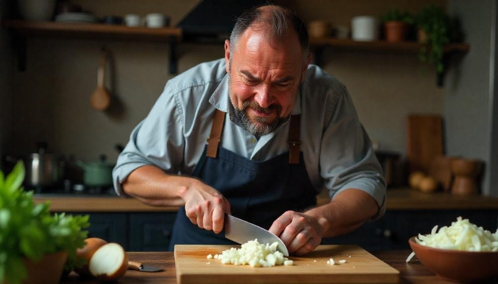 Cortar cebolla sin llorar