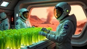 Cultivar en Marte con sangre menstrual