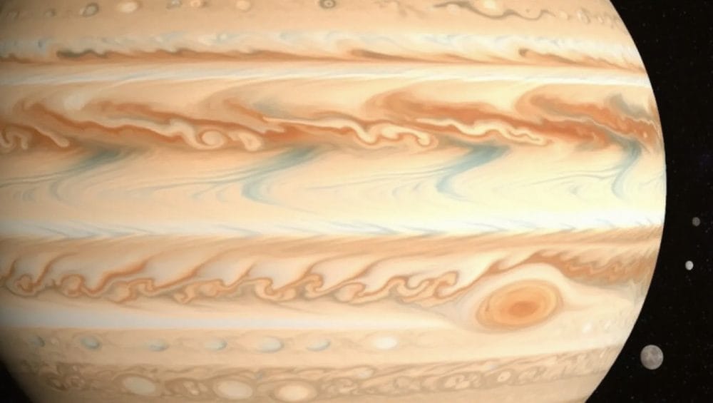 Júpiter era el doble de grande