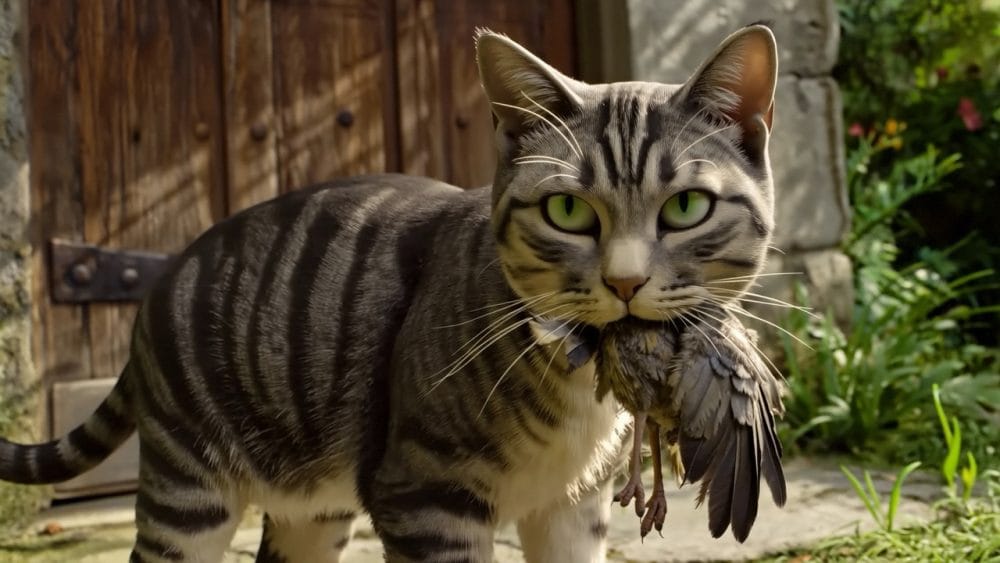 Los gatos domésticos matan entre 14 y 39 animales por hectárea al año