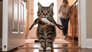 Por qué los gatos traen animales muertos a casa