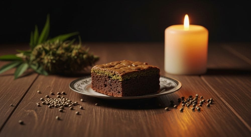 brownie de cannabis