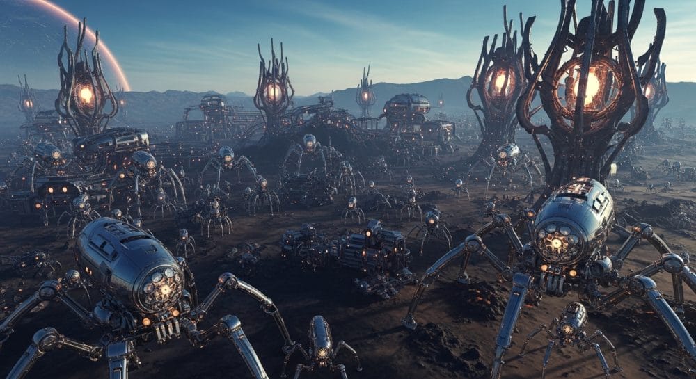 una civilización extraterrestre de solo máquinas