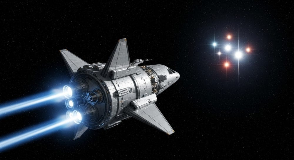 viajeros espaciales en busca de vida en otros sistemas solares