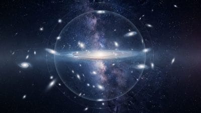 Simulación revela 100 galaxias ocultas orbitando la Vía Láctea