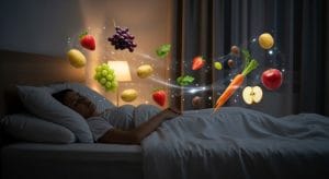 frutas y verduras mejoran el sueño