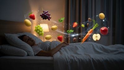 frutas y verduras mejoran el sueño